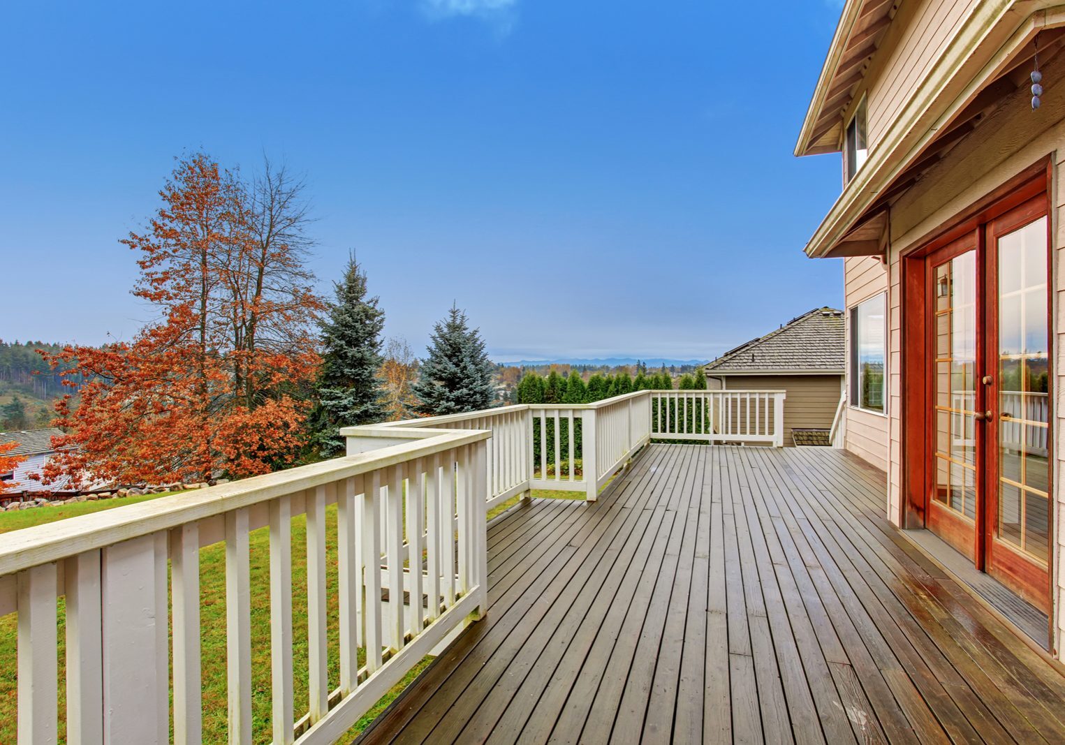 bigstock-Beautiful-Backyard-With-Deck-94077524-landscape Construction